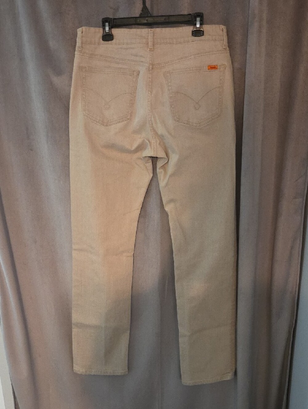 Faconnable Size 38 L (Fits A 34x36) Tan Straight-Leg Men's Jeans - Picture 2 of 3